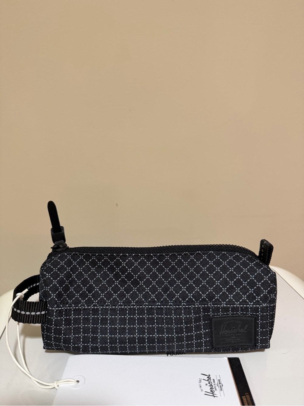 Herschel Supply Company Black Quilted Stitch Pouch